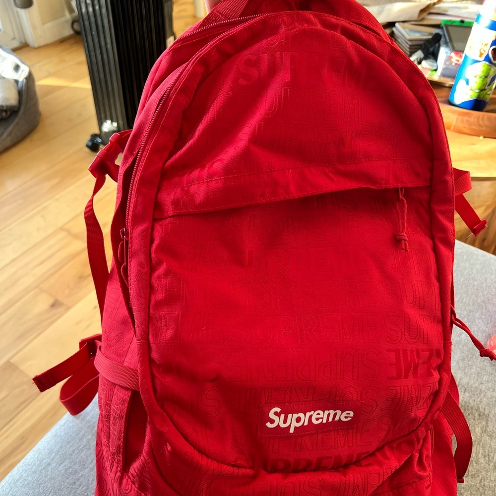 Supreme Backpack SS19 Red